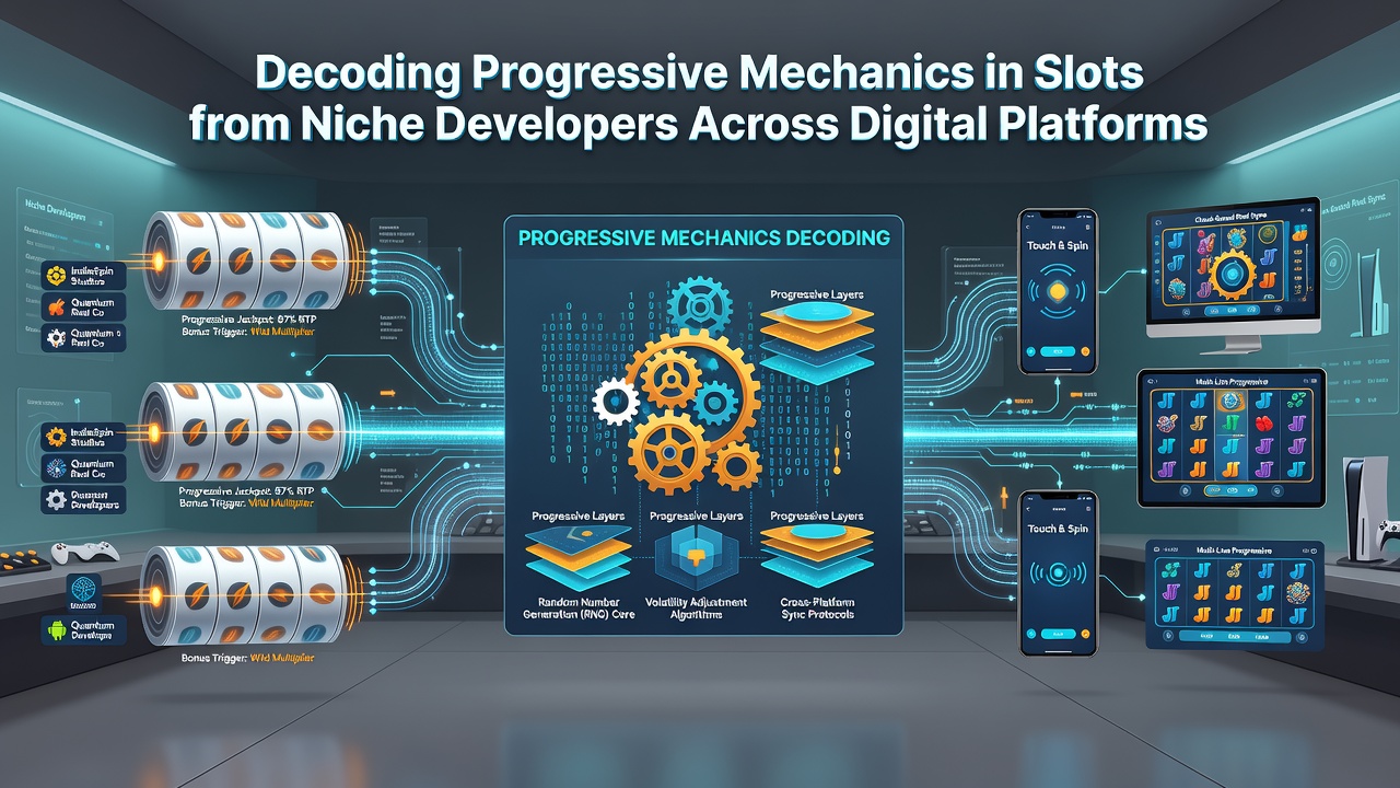 Comparison of progressive slot interfaces on mobile versus desktop platforms developed by independent studios