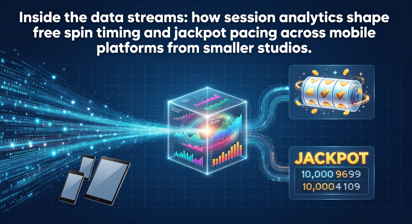 Data visualization showing session analytics dashboards used by mobile slot developers to monitor player engagement metrics