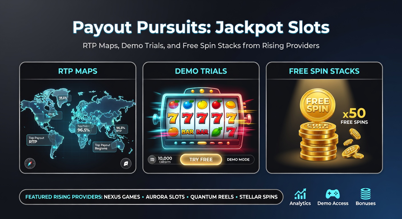 Close-up of a demo mode jackpot slot interface displaying free spin stacks and RTP heatmap from an emerging developer's hit game