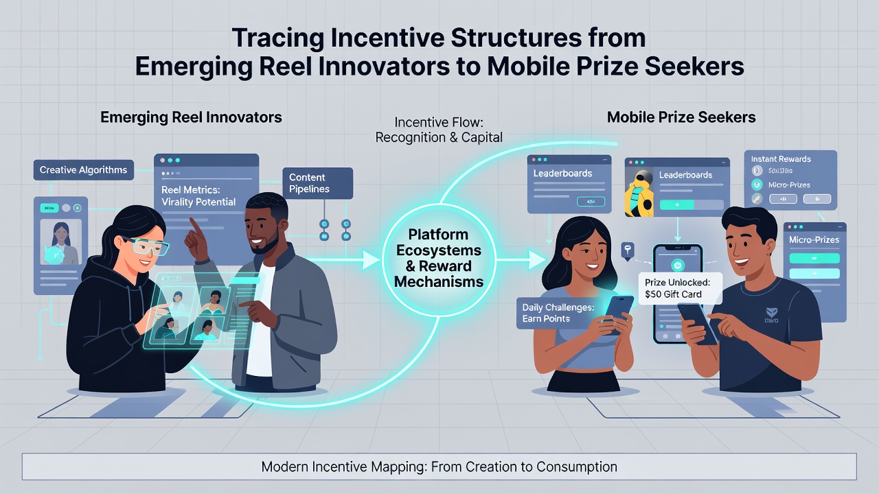 Mobile device displaying slot interface with highlighted bonus features and reward indicators