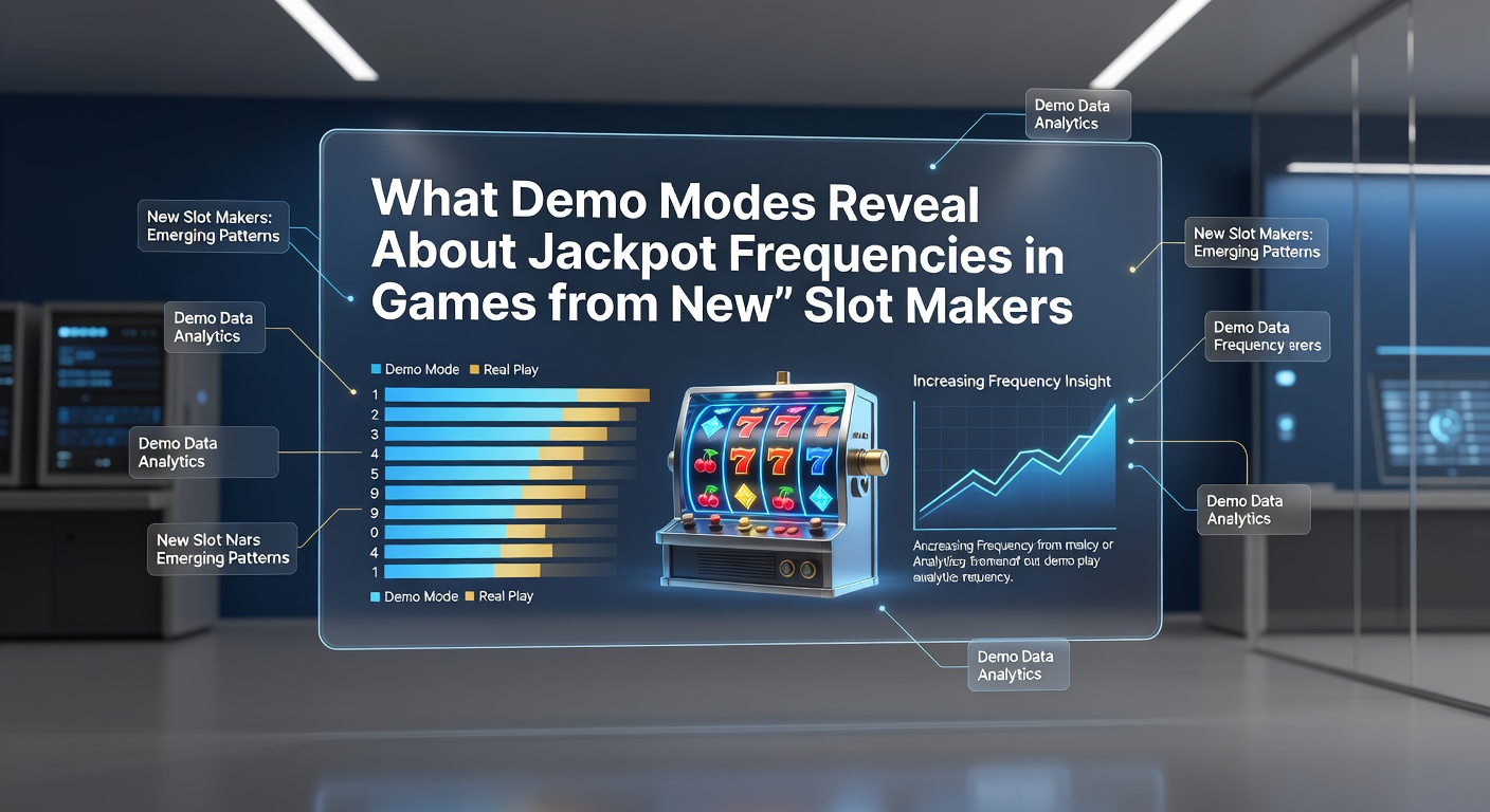 Players testing new slot titles through demo interfaces to observe jackpot trigger rates and frequency patterns